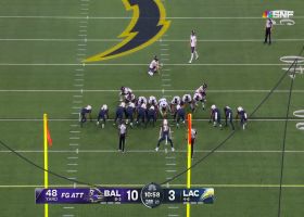 Tucker's 48-yard FG puts Ravens on top 13-3 over Bolts