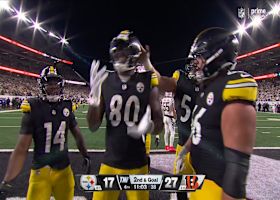 Darnell Washington's TD trims Bengals lead to 27-24 