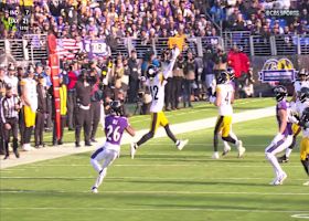 James Pierre snags one-handed INT on Lamar Jackson