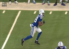 Jonathan Taylor darts down sideline on 33-yard screen reception