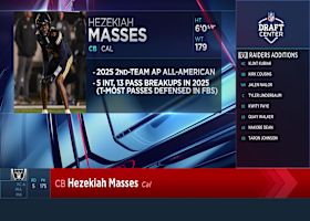 Raiders select Hezekiah Masses with No. 175 pick in 2026 draft