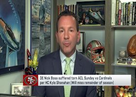 Rapoport updates Nick Bosa’s season-ending injury and its impact on 49ers | 'NFL GameDay Kickoff' 