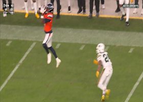 Bo Nix hits Franklin for 16 yards and entry into Packers territory