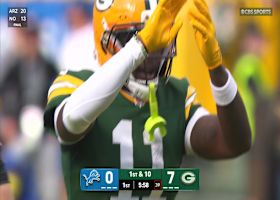 Jayden Reed's first catch of 2025 goes for 26-yard gain vs. Lions