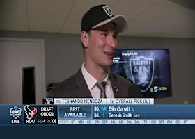 Fernando Mendoza shares his excitement being drafted to Raiders | 'NFL Draft Kickoff'