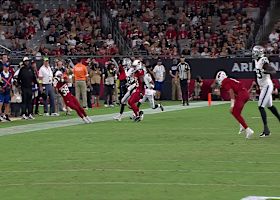 Nate McCollum showcases his footwork with toe-drag catch