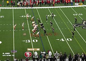 Granderson cuts off Jones' escape route for his second sack