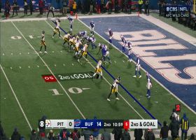 Kaiir Elam ends Steelers' TD chances with INT in end zone