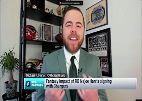 Florio: Najee Harris' fantasy football production will increase with Chargers | 'Free Agency Frenzy'