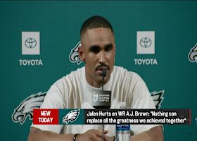 Jalen Hurts speaks on WR A.J. Brown | 'The Insiders'