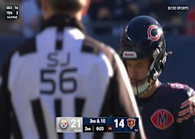 Cairo Santos connects on 47-yard FG to end first half vs. Steelers