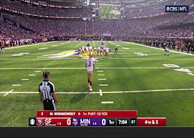 C.J. Ham's punt block sets Vikings' offense up deep in Niners territory