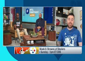 Browns vs. Steelers fantasy preview | 'NFL Fantasy Live' 