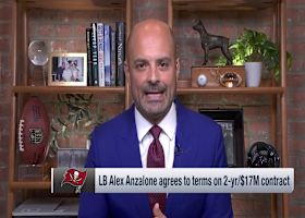 Garafolo: Alex Anzalone agrees to 2-yr/$17M contract with Buccaneers | 'Free Agency Frenzy'