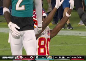 Can't-Miss Play: Mahomes dials launch codes to Thornton for 32-yard gain vs. Jags