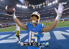 Ladd McConkey's best catches from 107-yard game vs. Steelers | Week 10