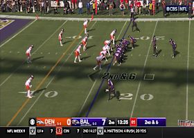 Baltimore Ravens miscommunication leads to a Nik Bonitto big TFL