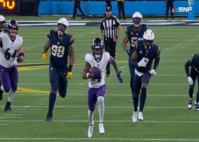 Can't-Miss Play: Flowers ices Ravens' 'SNF' win with speedy 37-yard TD run