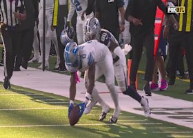 Brian Branch's 'Peanut Punch' generates Lions' fumble recovery vs. Cowboys