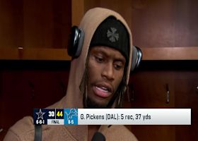 Pickens praises offense for stepping up after losing CeeDee Lamb