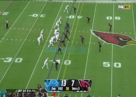 Mack Wilson Sr. lowers the boom on Goff for a Cardinals sack