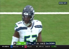 Boye Mafe sacks Tannehill in final minute of game