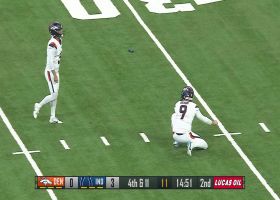 Wil Lutz's 41-yard FG ties score vs. Colts at 3-3