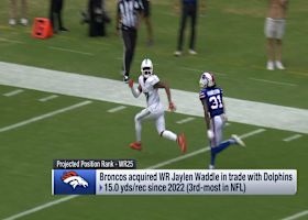 Jaylen Waddle's fantasy value after trade to Broncos | 'NFL Fantasy Live'