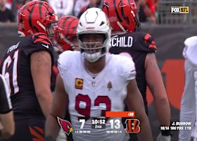 Calais Campbell shows he still got it on sack of Joe Burrow