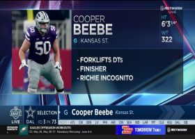 Cowboys select Cooper Beebe with No. 73 pick in 2024 draft