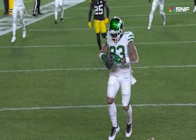 Tyler Conklin's first TD catch of '24 gives Jets 13-7 lead vs. Steelers