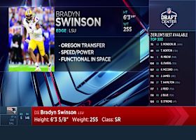 Patriots select Bradyn Swinson with No. 146 pick in 2025 draft