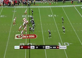 Darnay Holmes' clutch sack of Bradley backs 49ers up on their final drive of regulation