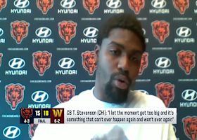 Tyrique Stevenson talks to media about what happened prior to Commanders' Hail Mary TD vs. Bears