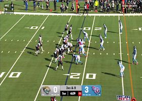 Washington's sliding grab ends in a 26-yard gain