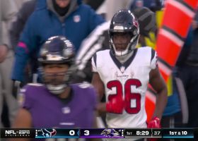 Texans' initial first down comes via Devin Singletary's 10-yard catch and run