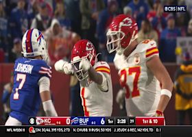 Xavier Worthy absorbs significant contact from Bills during 31-yard catch