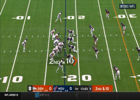Russell Wilson and Courtland Sutton nearly execute deep-ball strike