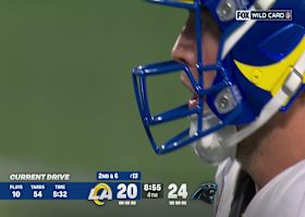 Kyren Williams hurdles over the goal line to cap off go-ahead TD catch vs. Panthers