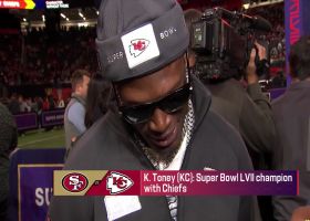 Kadarius Toney discusses health heading into SB LVIII