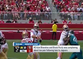 Rapoport discusses 49ers injuries from QB Purdy (toe) and WR Pearsall (knee) | 'NFL Gameday Kickoff'