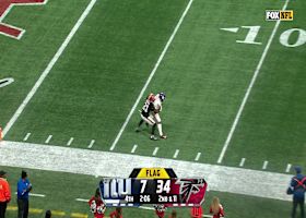 Nabers' seventh catch of game gets Giants to Falcons' 5-yard line