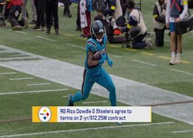 Rapoport: RB Rico Dowdle, Steelers agree to two-year, $12.25M contract | 'GMFB'