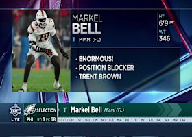 Eagles select Markel Bell with No. 68 pick in 2026 draft
