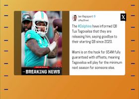 Dolphins inform Tua Tagovailoa of his release | 'GMFB'