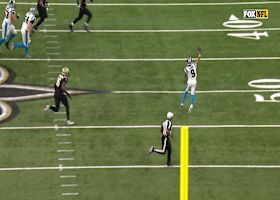 Bryce Young pinpoints Tetairoa McMillan on 21-yard catch and run