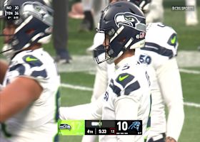 Jason Meyers' 30-yard FG gives Seahawks two-possession lead over Panthers