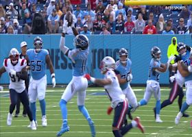 Ward connects with Van Jefferson for 15-yard gain over the middle