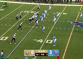 Shough's 36-yard connection with Austin pushes Saints into Titans' territory