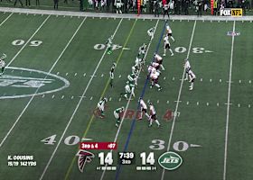 Kyle Pitts showcases his speed on 24-yard catch